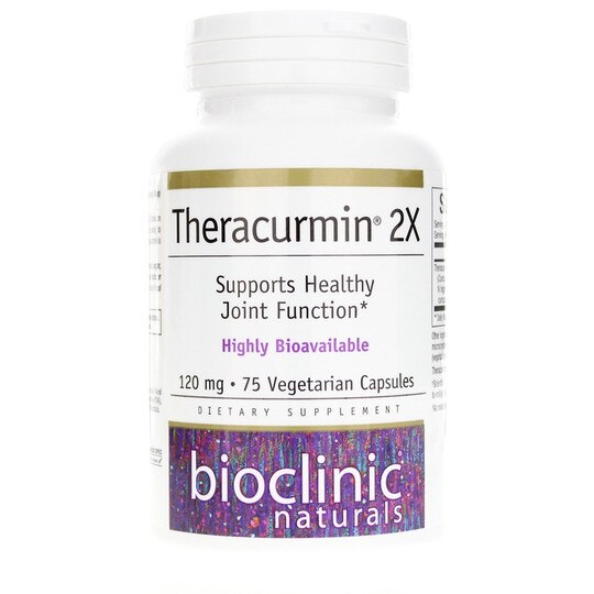 Theracurmin 2X 120 Mg, 75 Veg Capsules, BCN