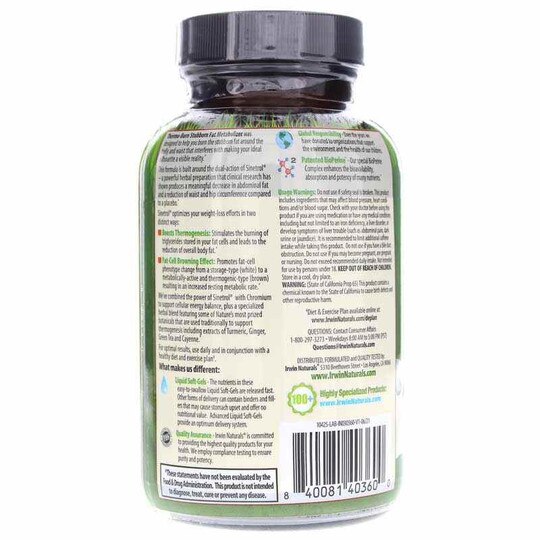 Thermo-Burn Stubborn Fat Metabolizer, 60 Liquid Softgels, IRN