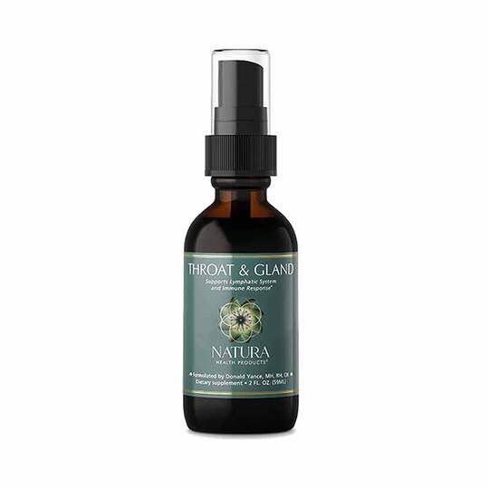 Throat and Gland Spray, 2 Oz, NHP