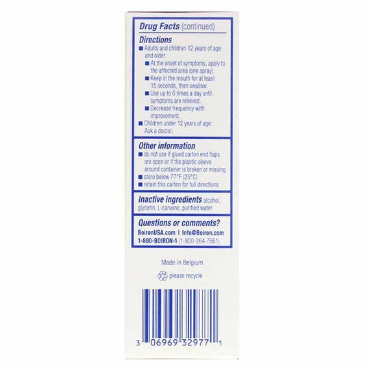 ThroatCalm Spray, .68 Oz, BOR