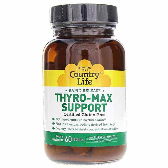 Thyro-Max Support, 60 Tablets, CTL