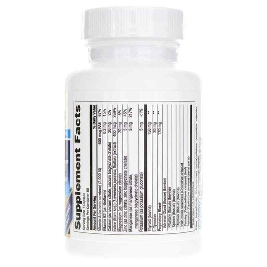 Thyrodex T-150, 60 Veg Capsules, NUM
