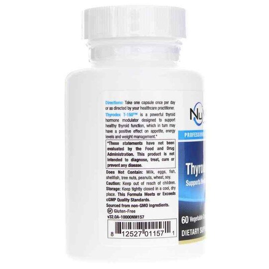 Thyrodex T-150, 60 Veg Capsules, NUM