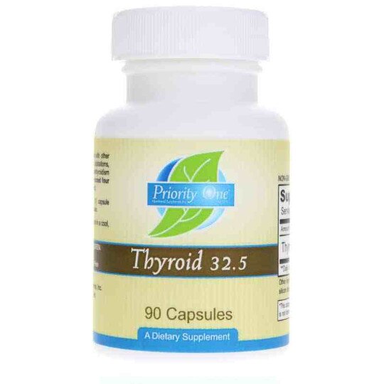 Thyroid 32.5, 90 Capsules, PRTO