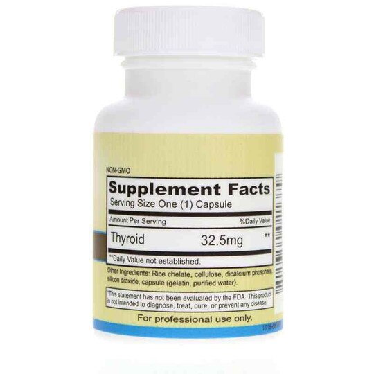 Thyroid 32.5, 90 Capsules, PRTO
