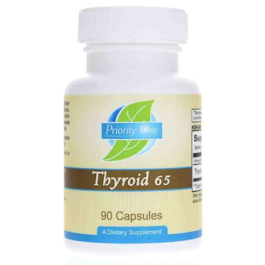 Thyroid 65, 90 Capsules, PRTO