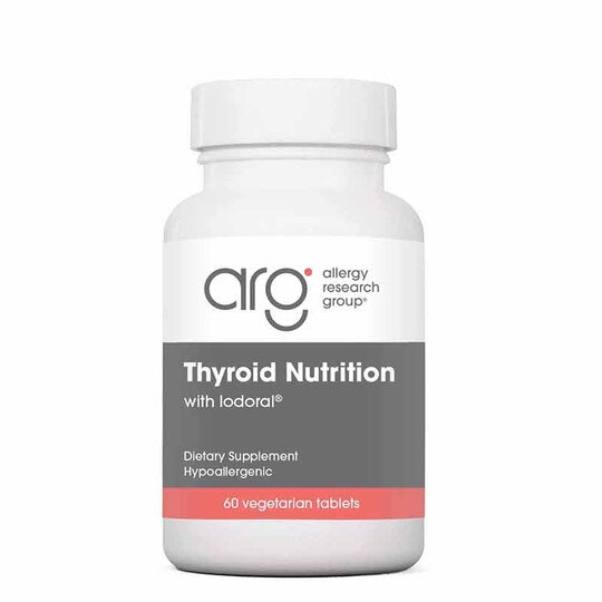 Thyroid Nutrition with Iodoral, 60 Veg Tablets, ARG