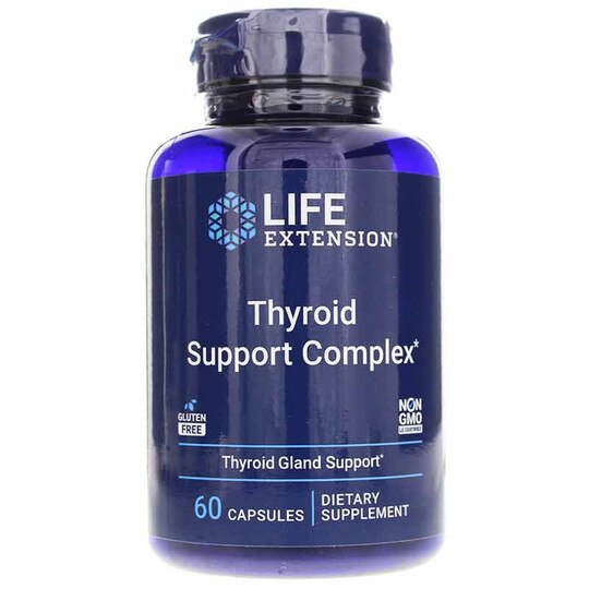 Thyroid Support Complex, 60 Veg Capsules, LFE