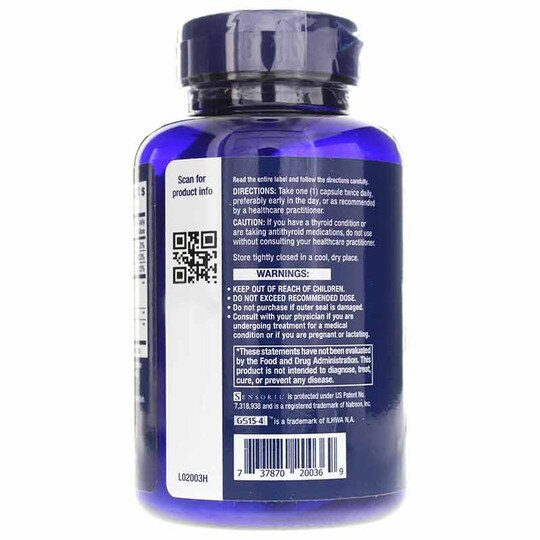 Thyroid Support Complex, 60 Veg Capsules, LFE