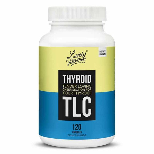 Thyroid TLC, 120 Capsules, LVIT