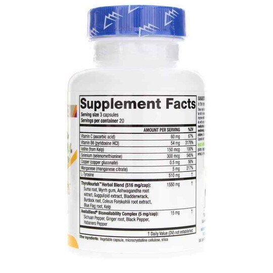 ThyroNourish, 60 Capsules, RIH