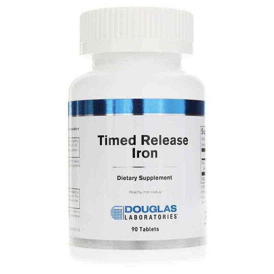 Timed Release Iron 54 Mg, 90 Tablets, DGL