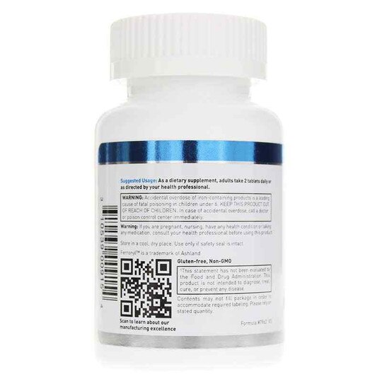 Timed Release Iron 54 Mg, 90 Tablets, DGL