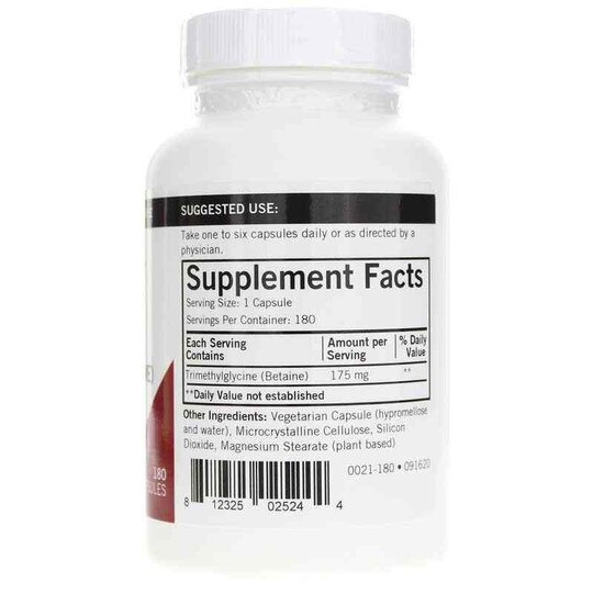 TMG 175 Mg, 180 Capsules, KRK