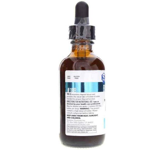 TMI LQ Thyroid Metabolism + Iodine, 2 Oz, SSF