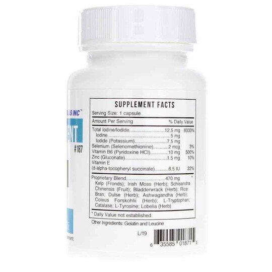 TMI Thyroid Metabolism + Iodine, 60 Capsules, SSF
