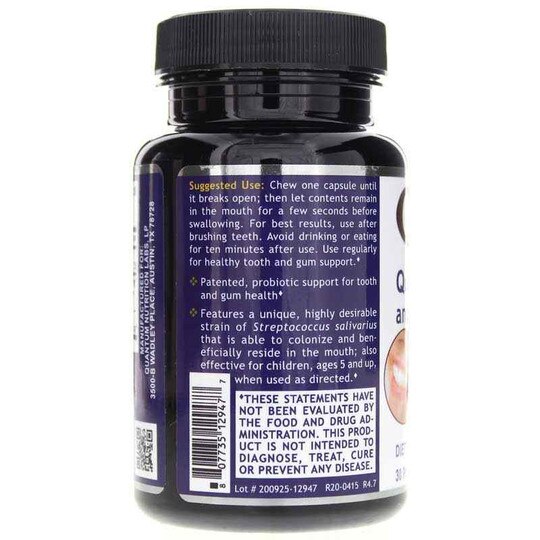 Tooth & Gum Support, 30 Veg Capsules, QNL