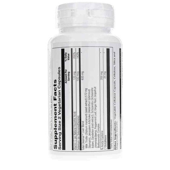 Total Cleanse, Liver Formula, 60 Veg Capsules, SLR