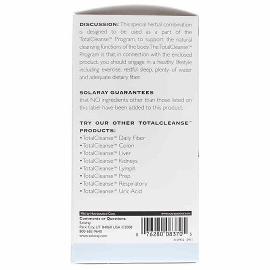Total Cleanse, Multisystem Formula, 120 Capsules, SLR