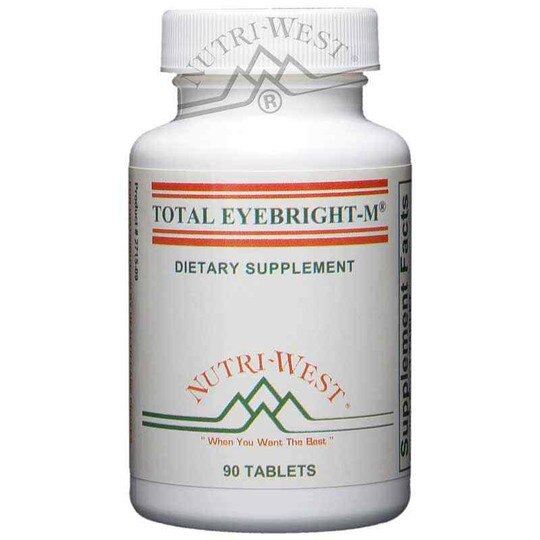 Total Eyebright-M, 90 Tablets, NWE