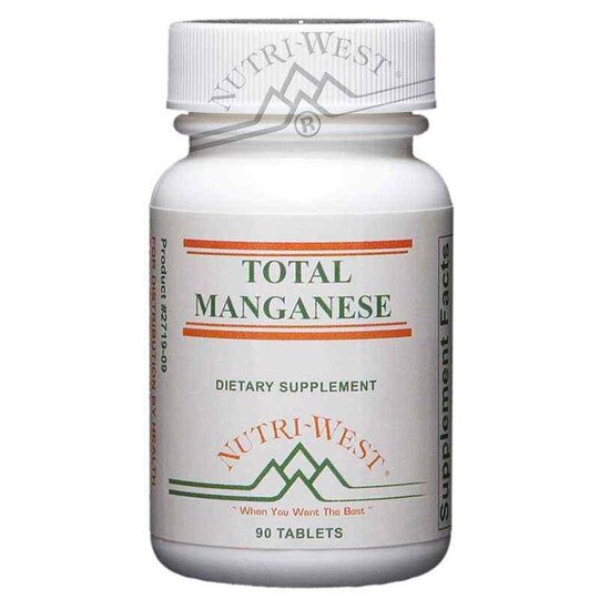 Total Manganese, 90 Tablets, NWE