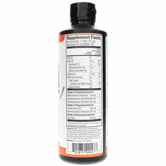 Total Omega 3-6-9, 16 Oz, BOO