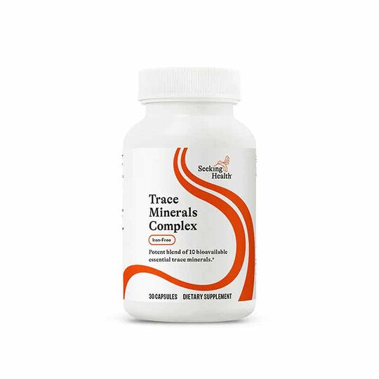 Trace Minerals Complex Iron-Free, 30 Veg Capsules, SKH