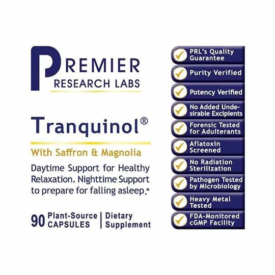 Tranquinol Neurotransmitter Balance, 90 Veg Capsules, PRL