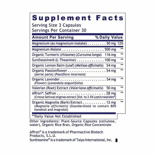 Tranquinol Neurotransmitter Balance, 90 Veg Capsules, PRL