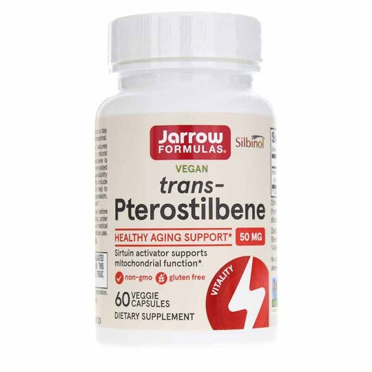 trans-Pterostilbene 50 Mg, 60 Veg Capsules, JRF