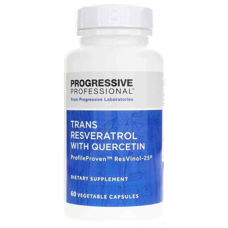 Trans Resveratrol with Quercetin, Progressive Labs