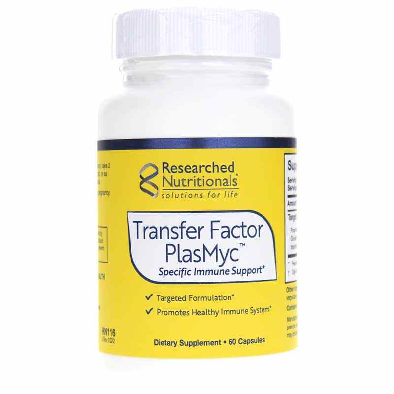 Transfer Factor PlasMyc, Researched Nutritionals