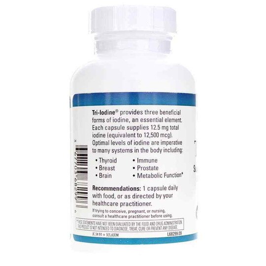 Tri-Iodine 12.5 Mg, 90 Capsules, EUMD