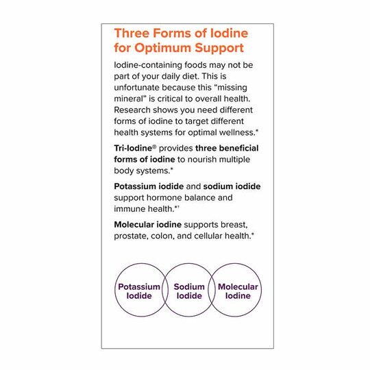 Tri-Iodine 3 Mg, 90 Capsules, TNT