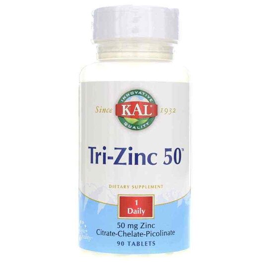 Tri-Zinc 50, 90 Tablets, KAL