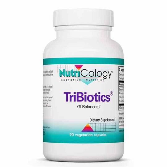 TriBiotics, 90 Veg Capsules, NTC