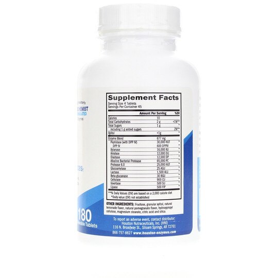 TriEnza Chewable for Digestive Intolerance, 180 Tablets, HSE