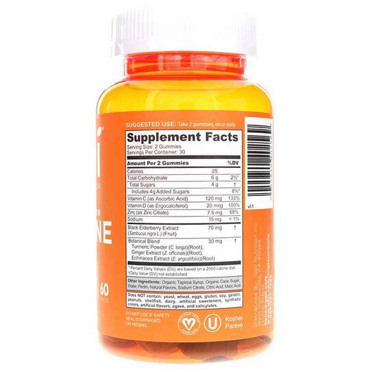 Triple Action Immune Gummies, 60 Gummies, GNI