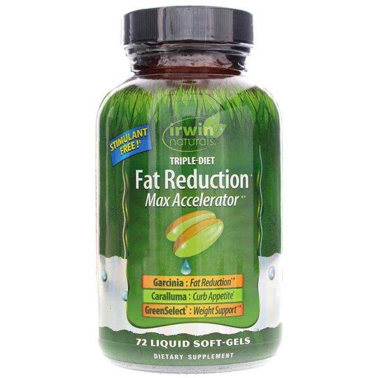 Triple-Diet Fat Reduction Max Accelerator, 72 Liquid Softgels, IRN