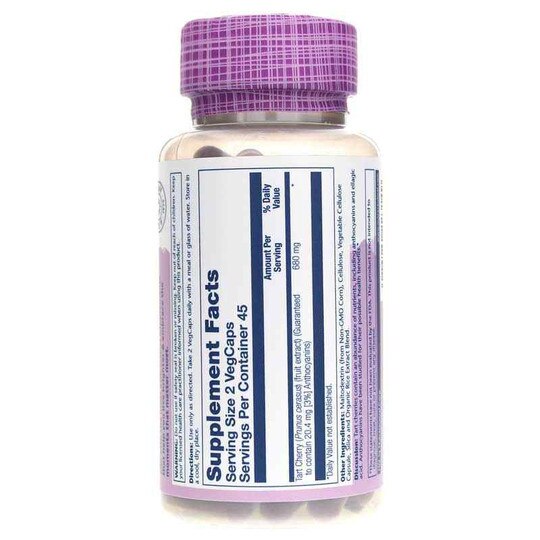 Triple Strength Tart Cherry Fruit Extract, 90 Veg Capsu, SLR