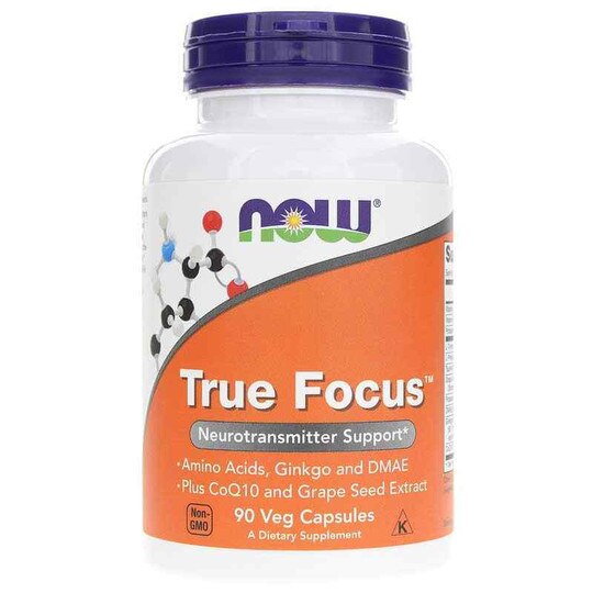 True Focus, 90 Veg Capsules, NOW