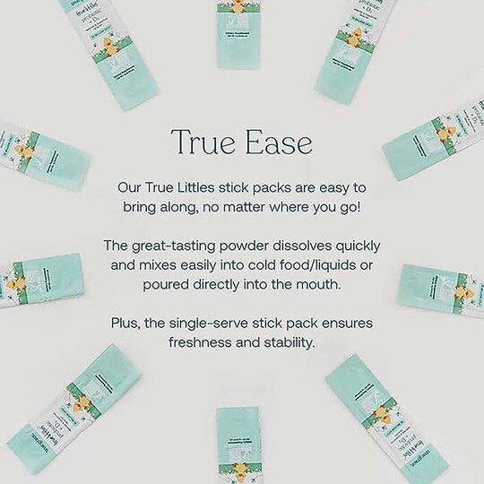 True Littles Probiotic + D3, 30 Stick Packs, TGR