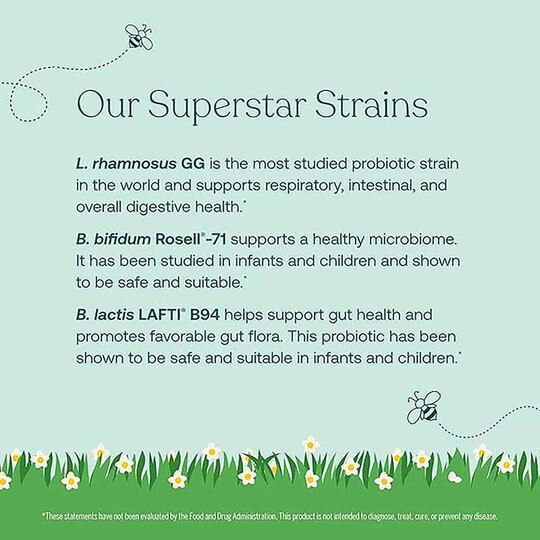 True Littles Probiotic + D3, 30 Stick Packs, TGR