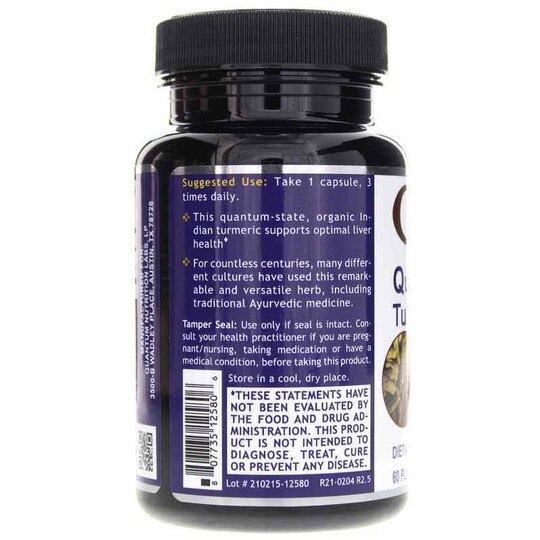 Turmeric, 60 Veg Capsules, QNL