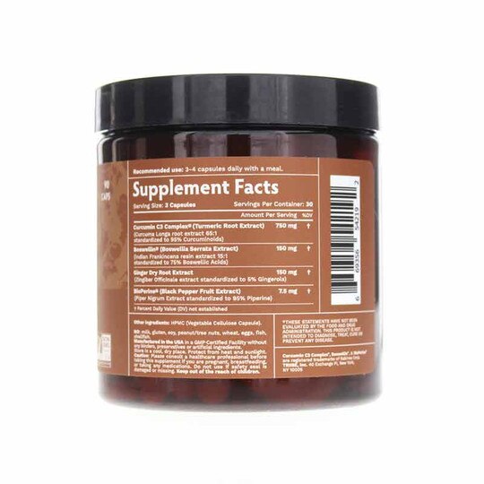 Turmeric Complex, 90 Capsules, TRBO