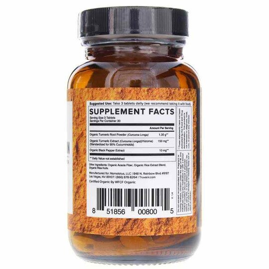 Turmeric Curcumin, 90 Tablets, TRV