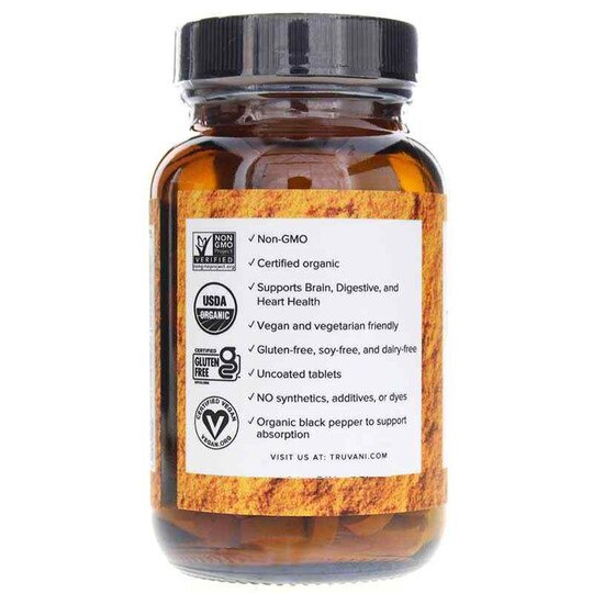 Turmeric Curcumin, 90 Tablets, TRV