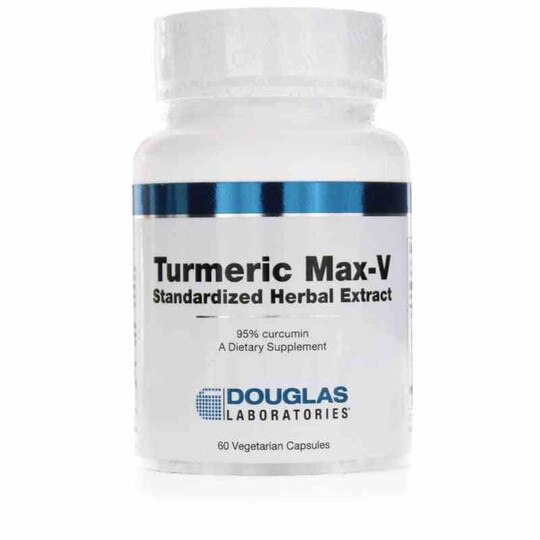 Turmeric Max-V 100 Mg, 60 Veg Capsules, DGL
