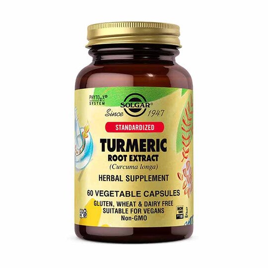 Turmeric Root Extract, 60 Veg Capsules, SLG