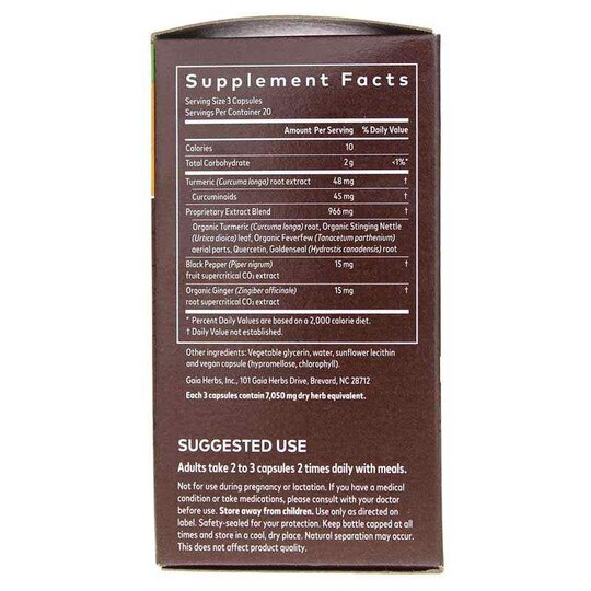 Turmeric Supreme Sinus Support, 60 Liquid Phyto Caps, GH